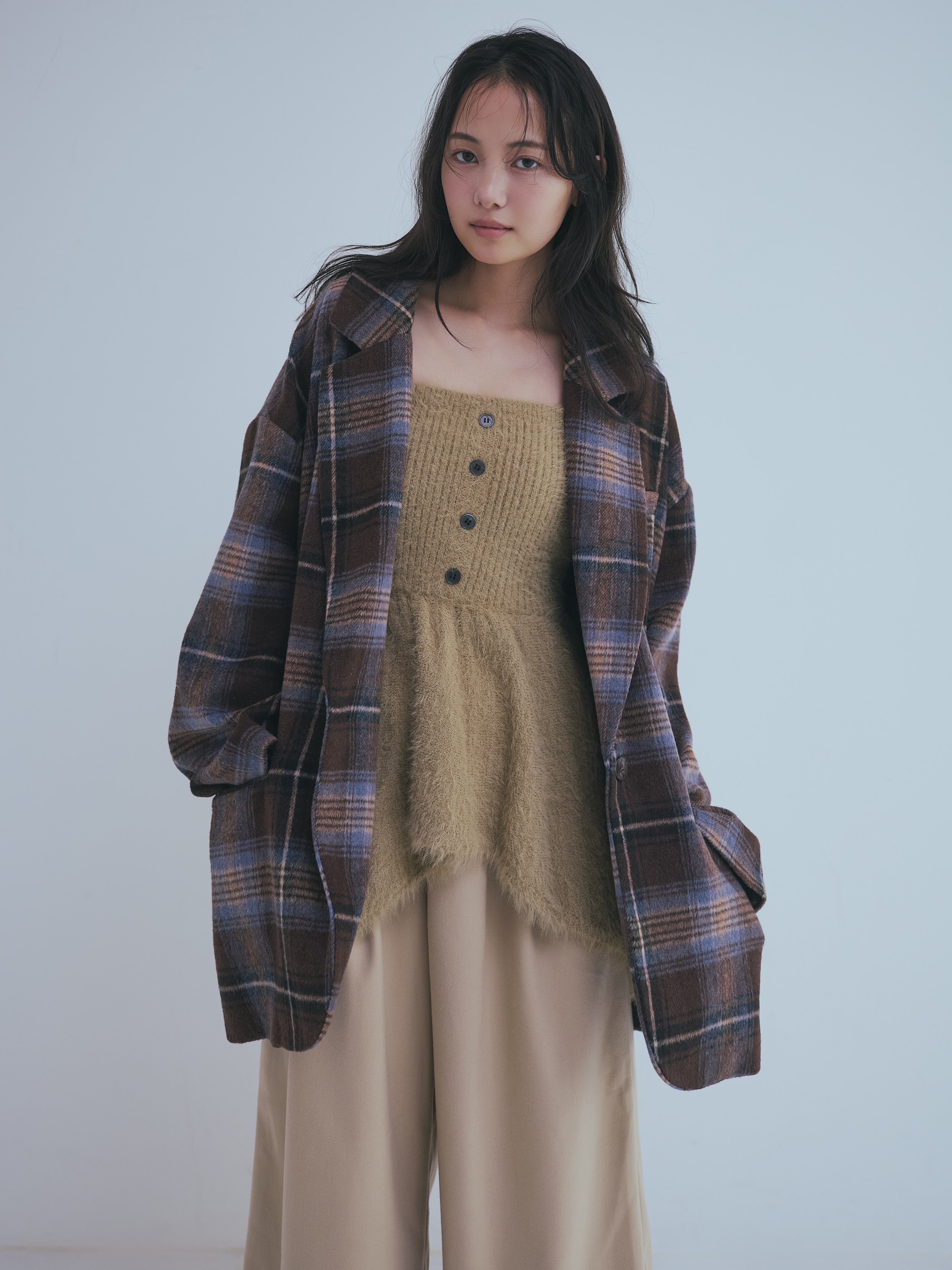 checked over jacket