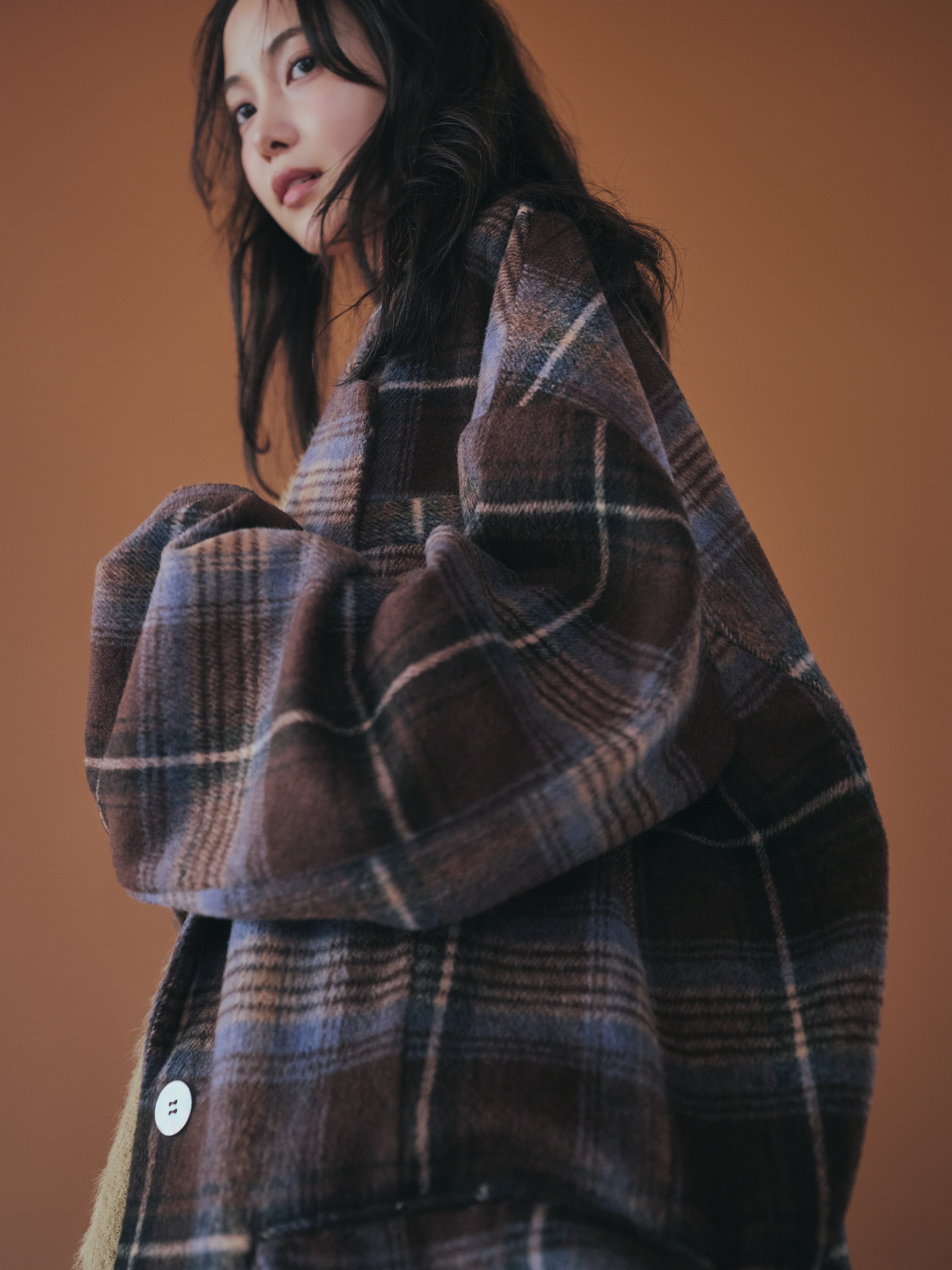 checked over jacket