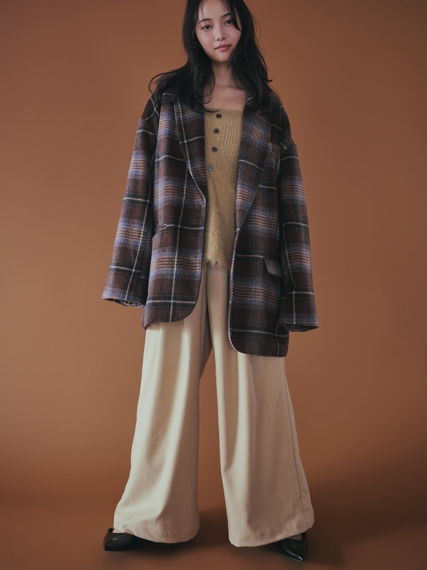 checked over jacket
