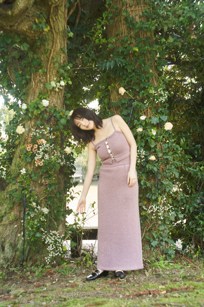 glitter i line maxi skirt