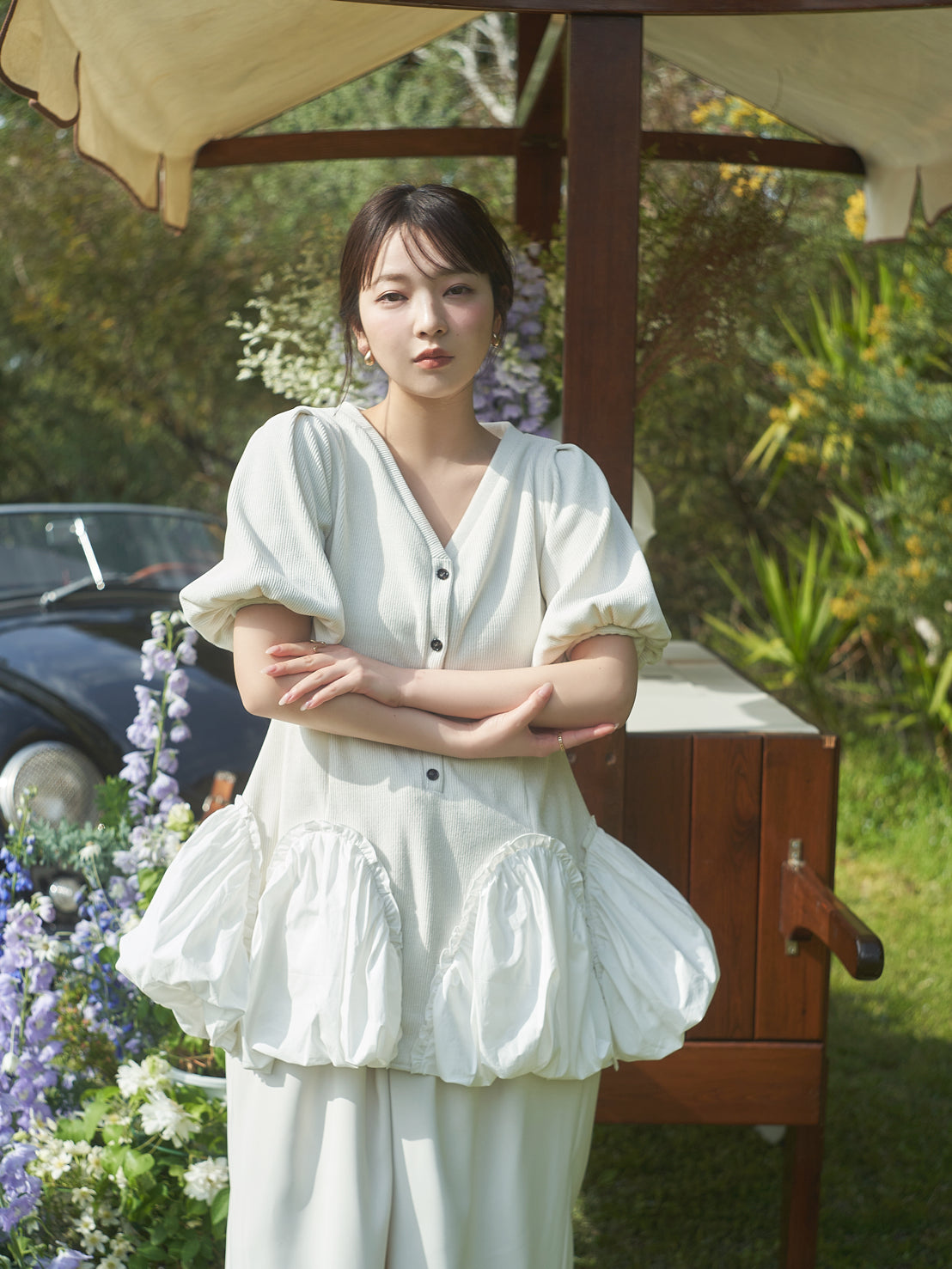 andequal ''docking hem tops,, アンドコール docking hem tops – andequal