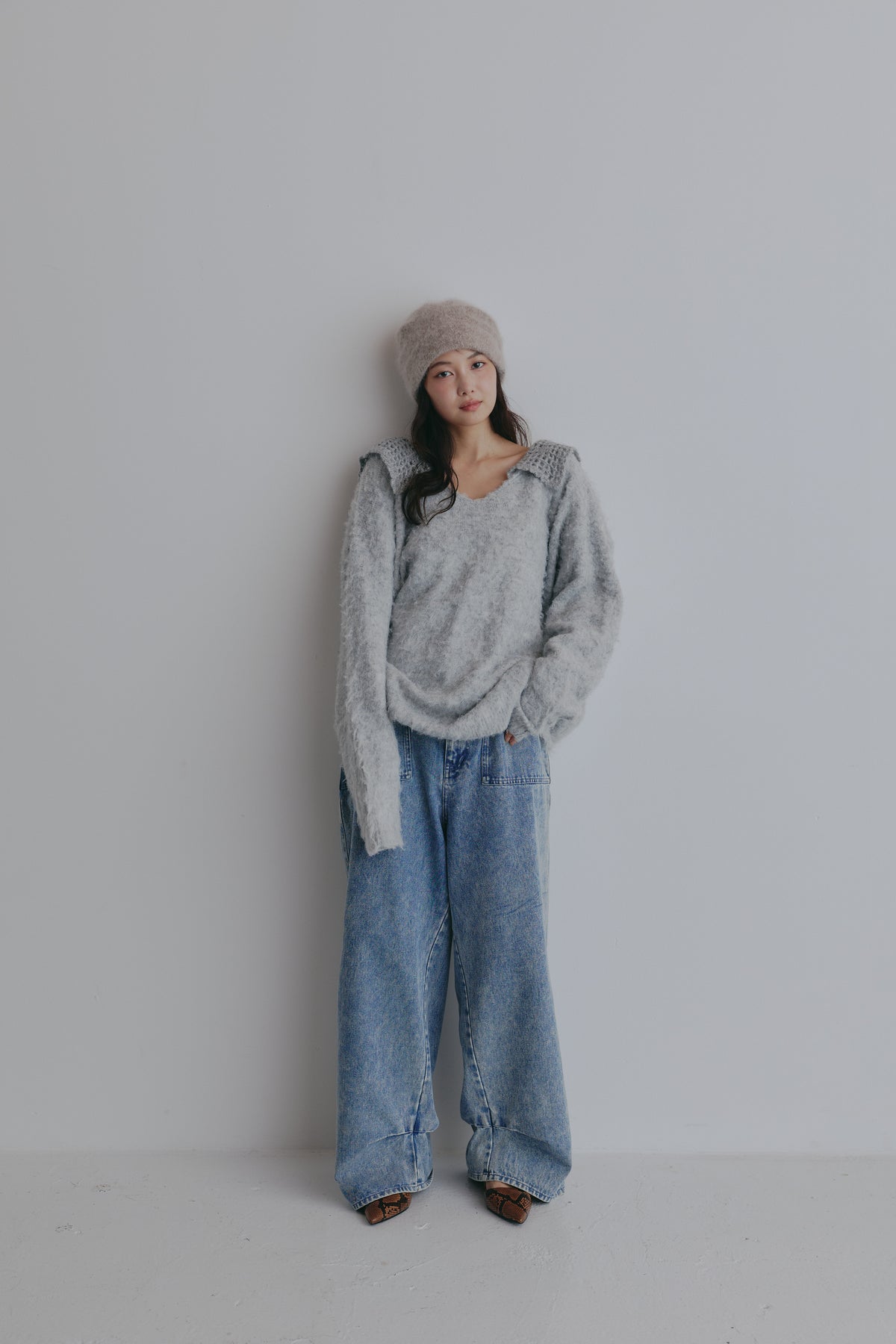 lace sailor knit