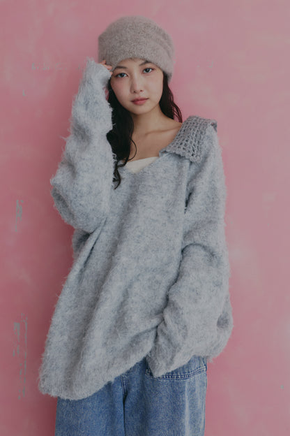 lace sailor knit