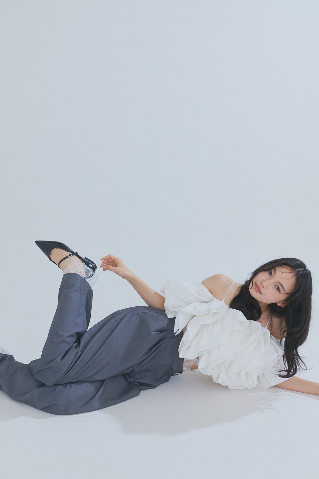 lace docking pants［3月下旬から4月上旬お届け］