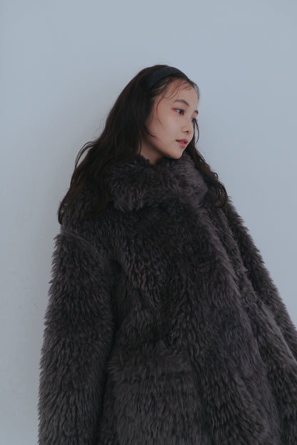 two face fur coat