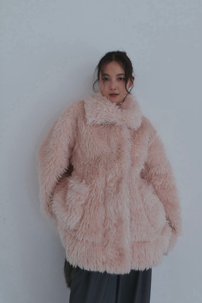 two face fur coat