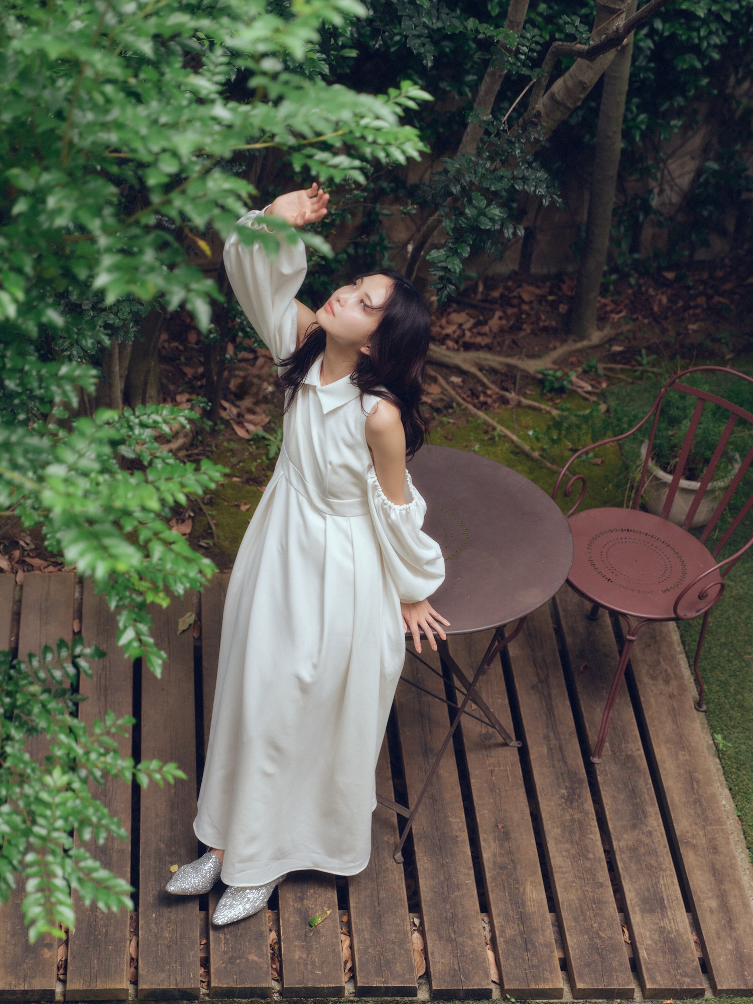 collar design puffy onepiece