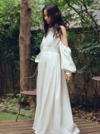 collar design puffy onepiece