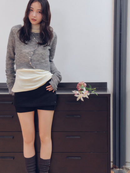 wave design sheer knit ［7月下旬お届け］
