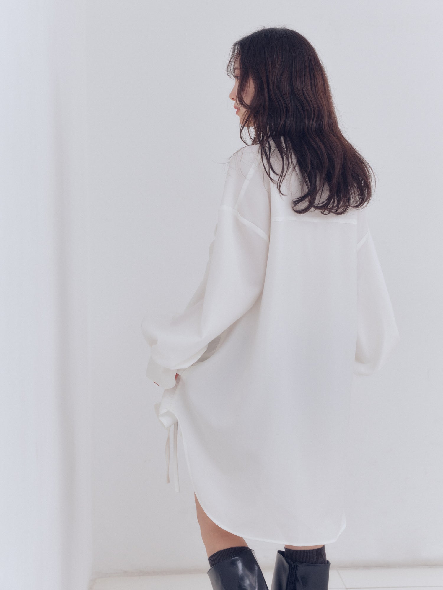 drawstring tie tunic