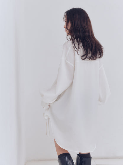 drawstring tie tunic