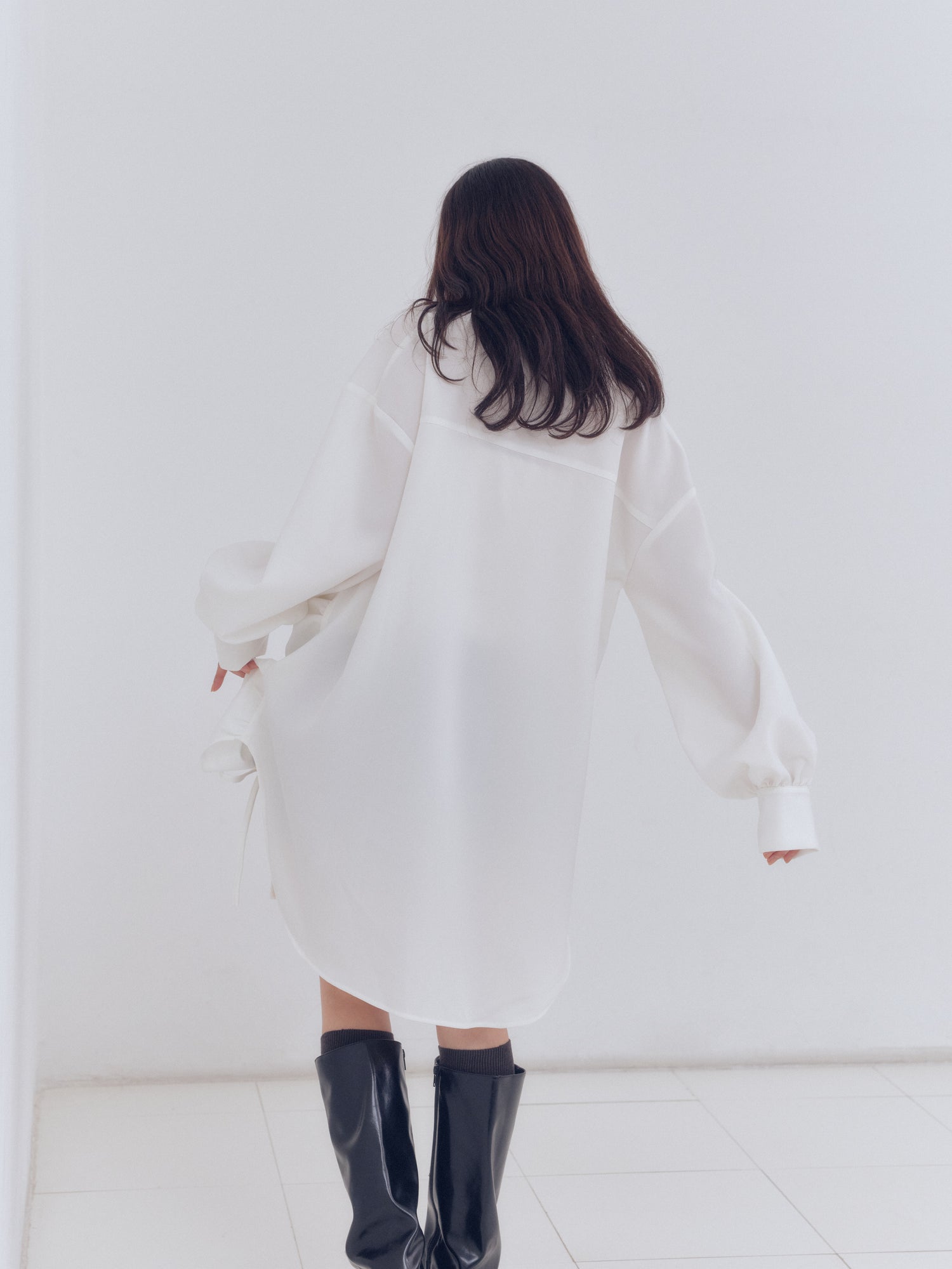 drawstring tie tunic