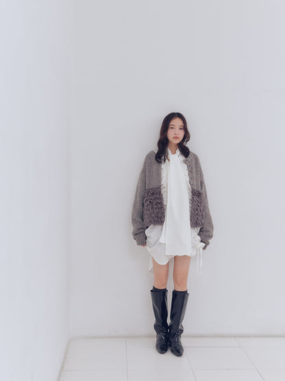 drawstring tie tunic