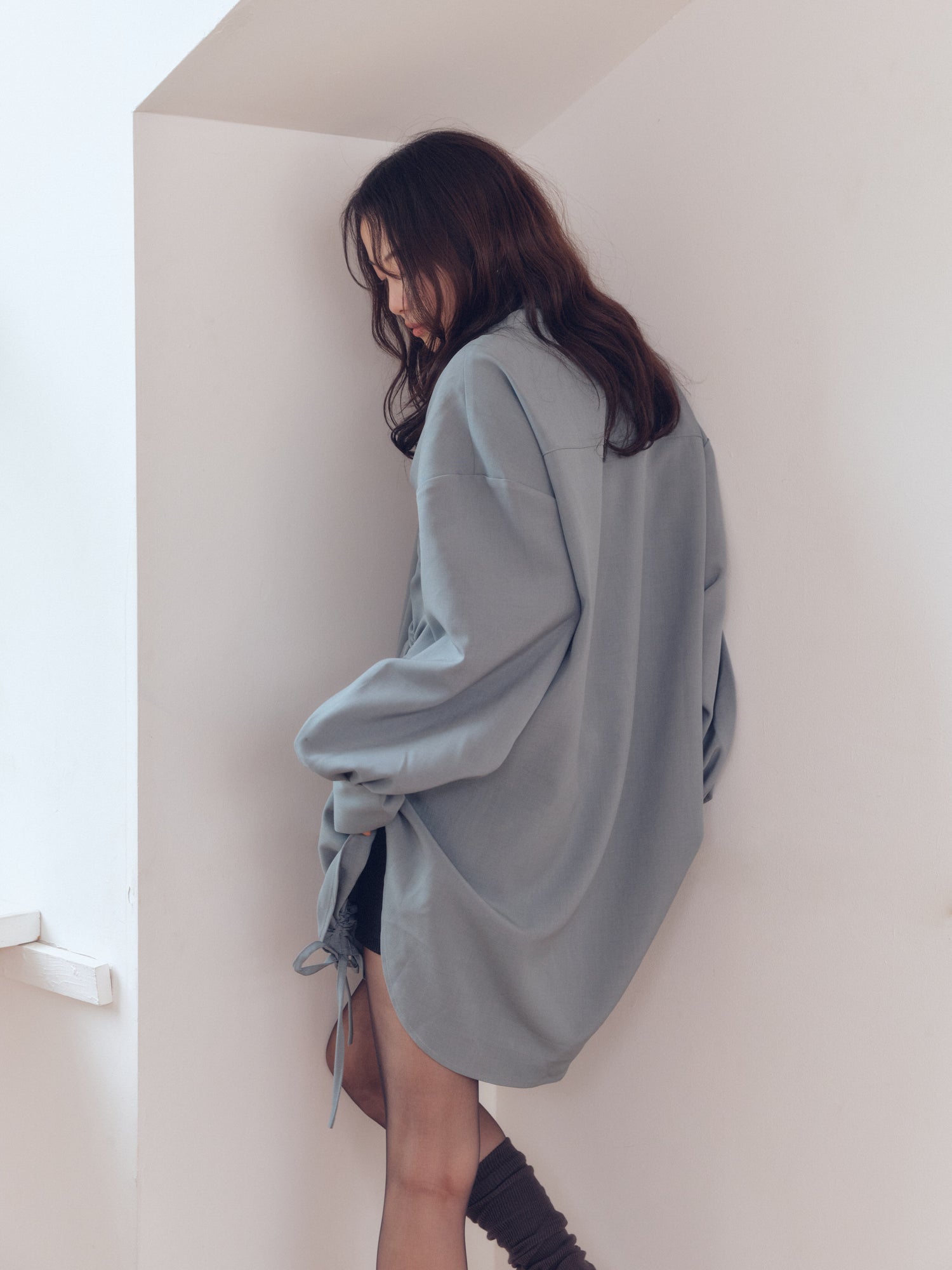 drawstring tie tunic