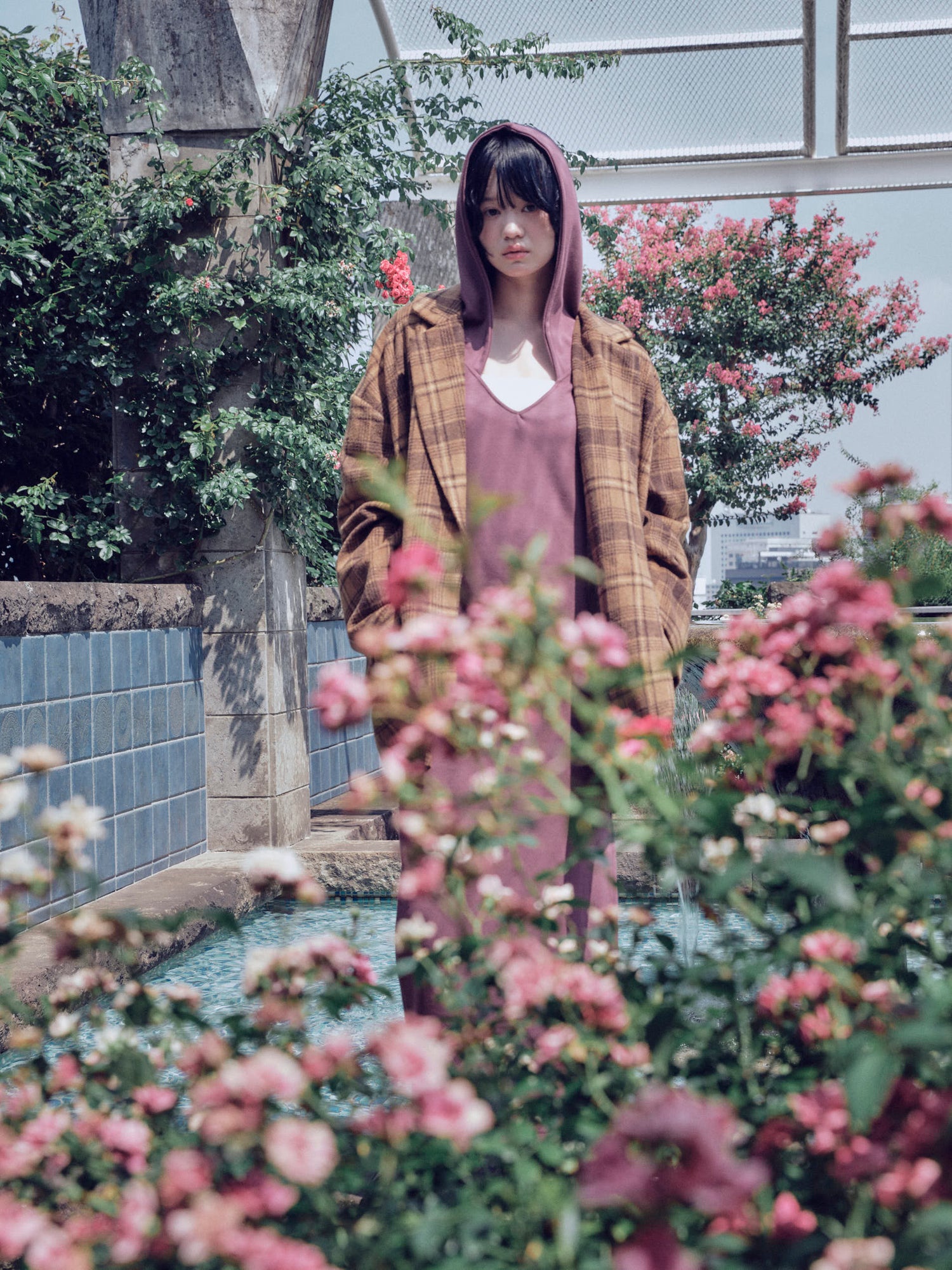 checked over jacket