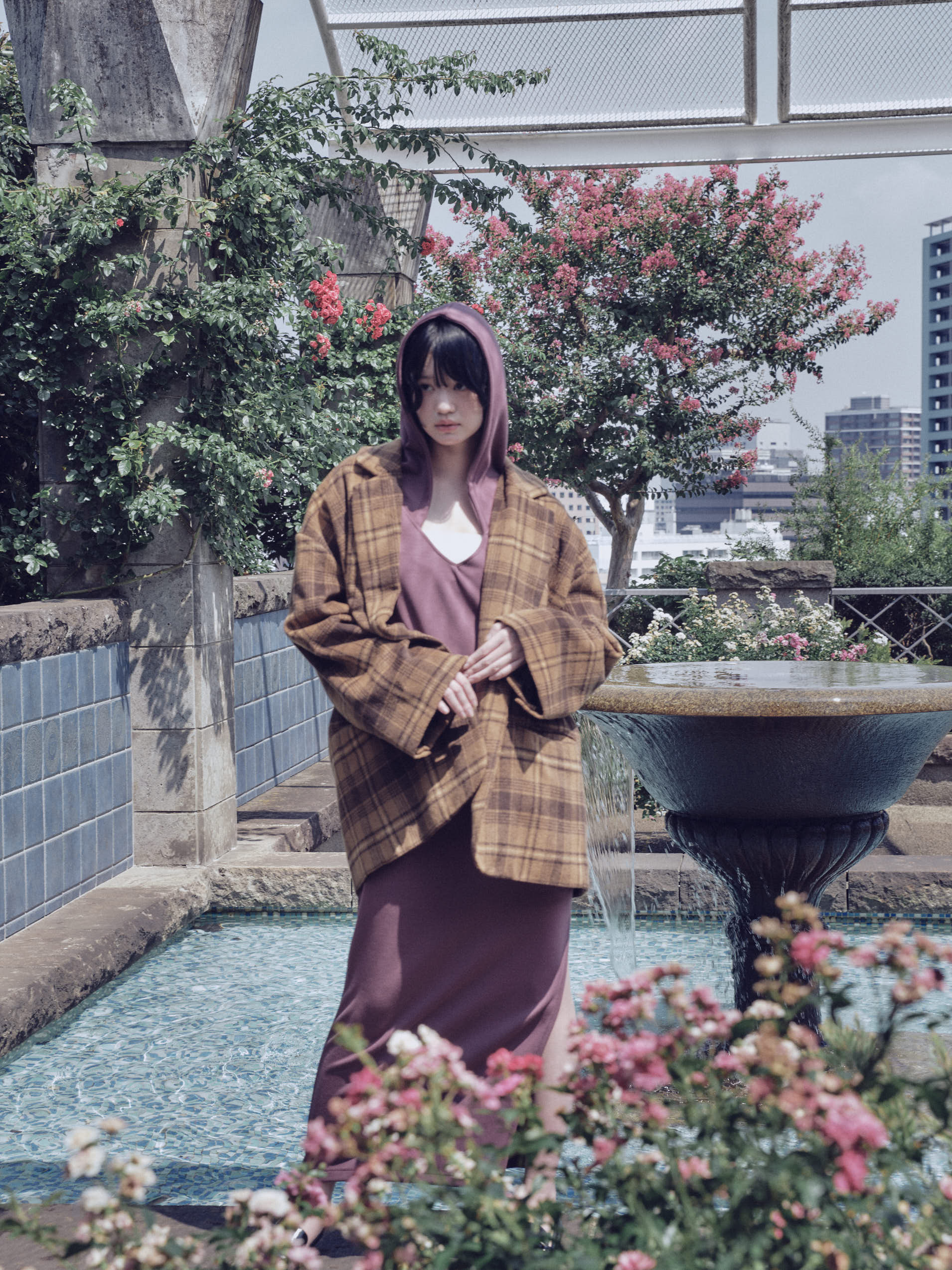 checked over jacket