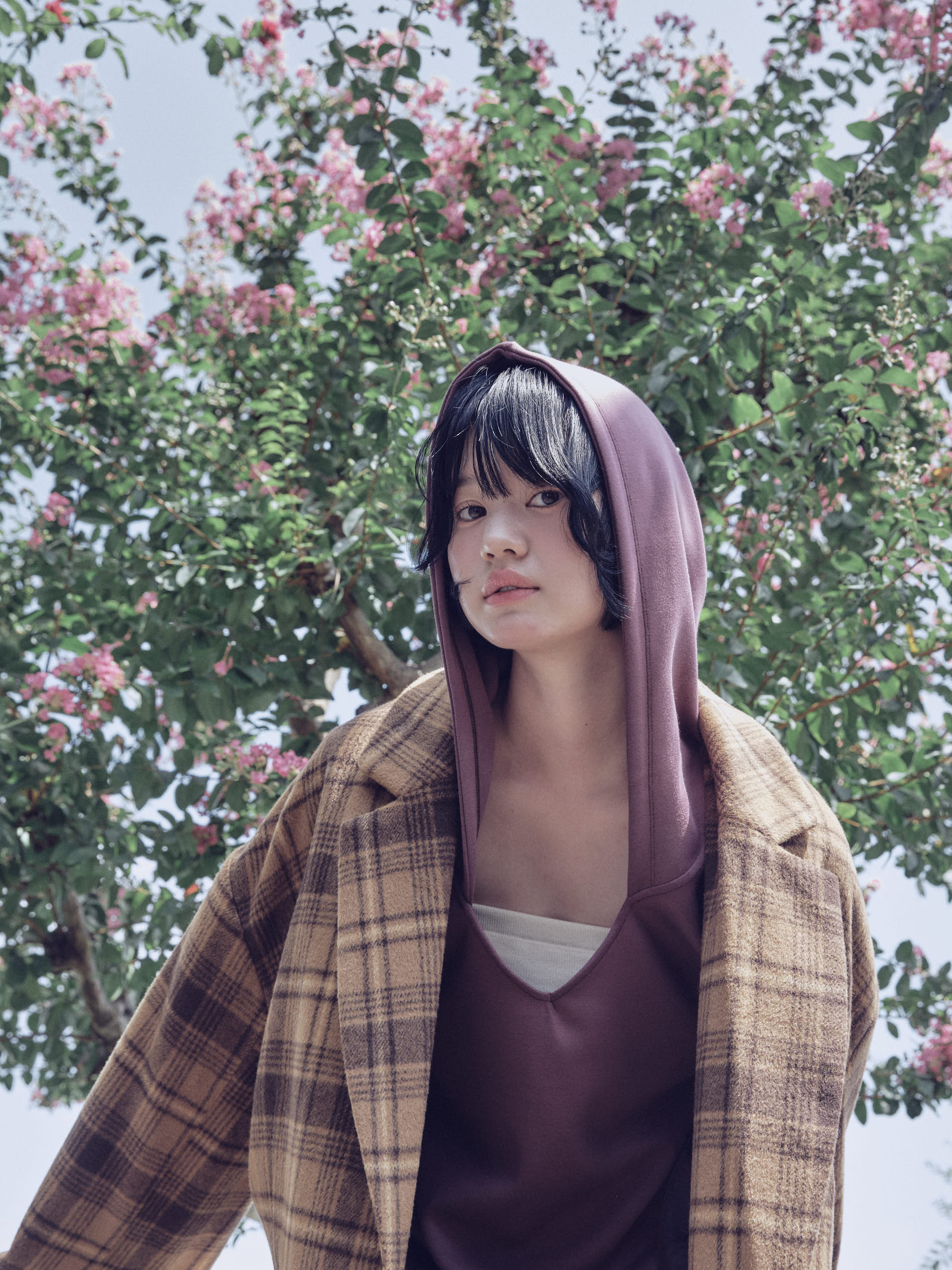 checked over jacket