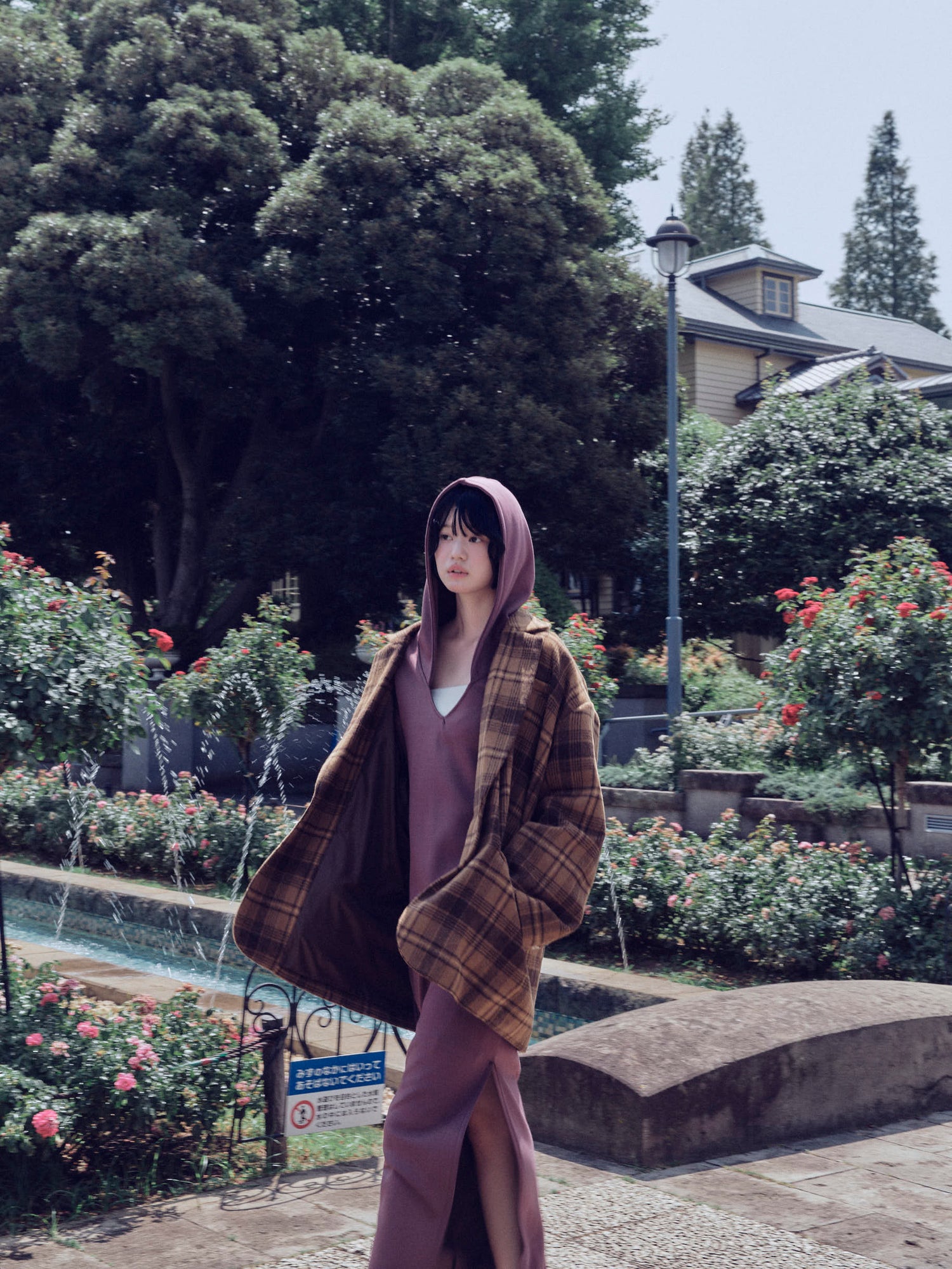checked over jacket