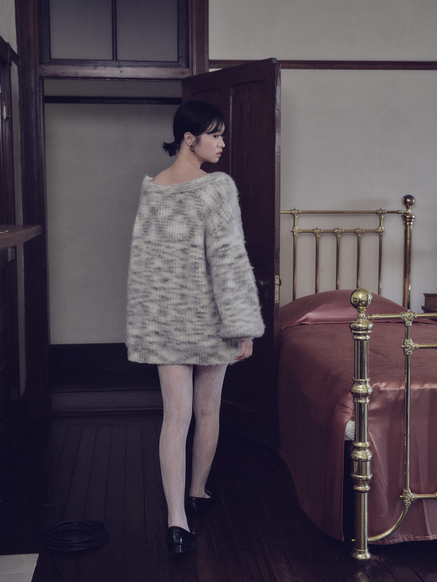 nuance puffy knit