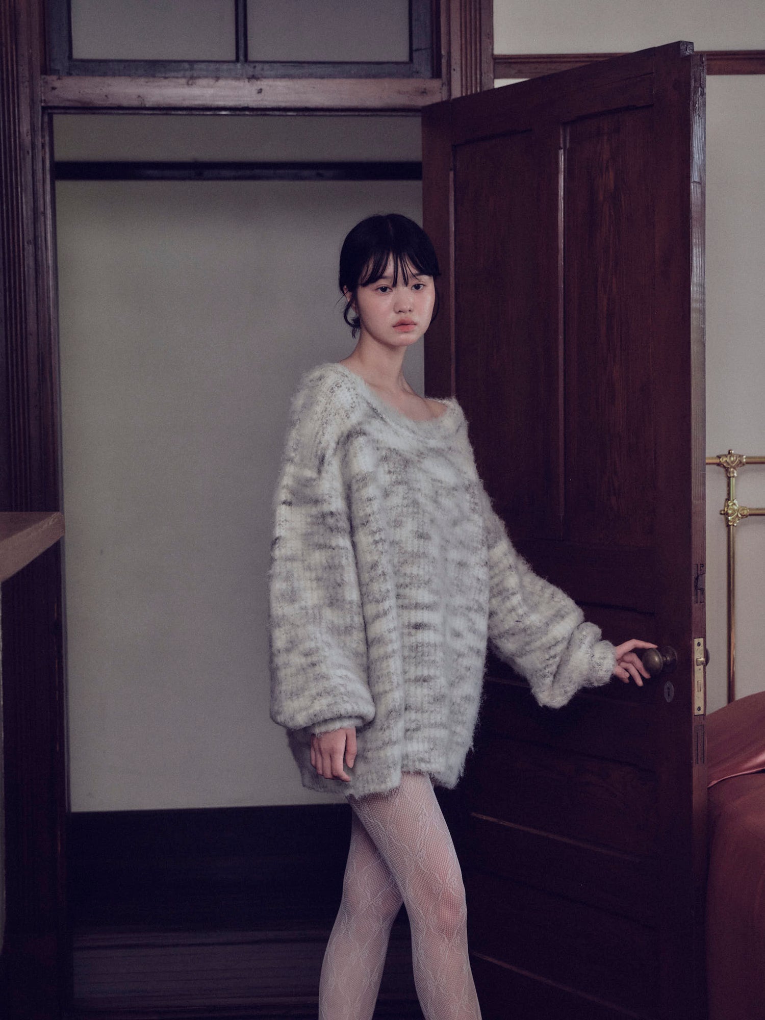 nuance puffy knit