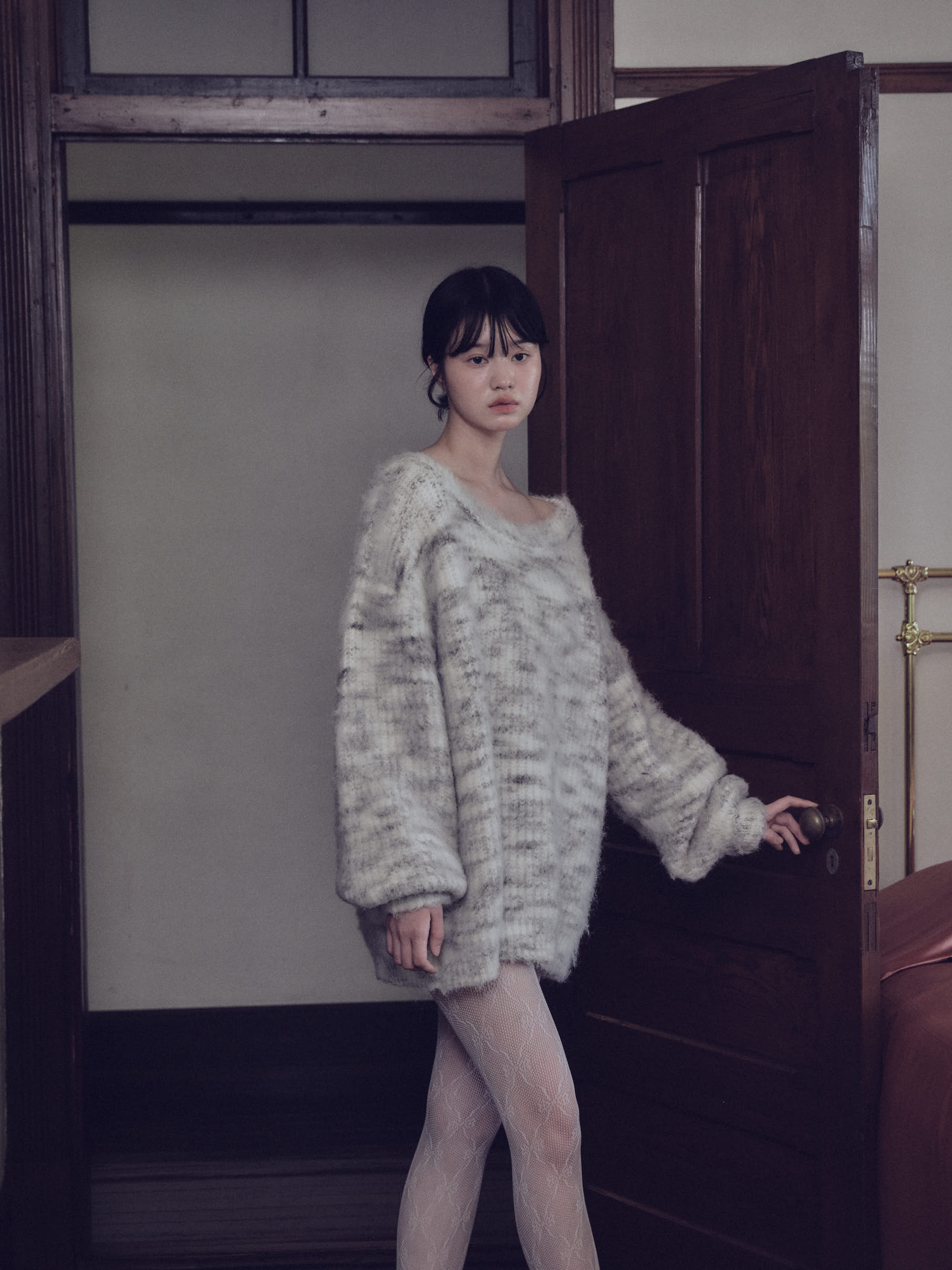 nuance puffy knit