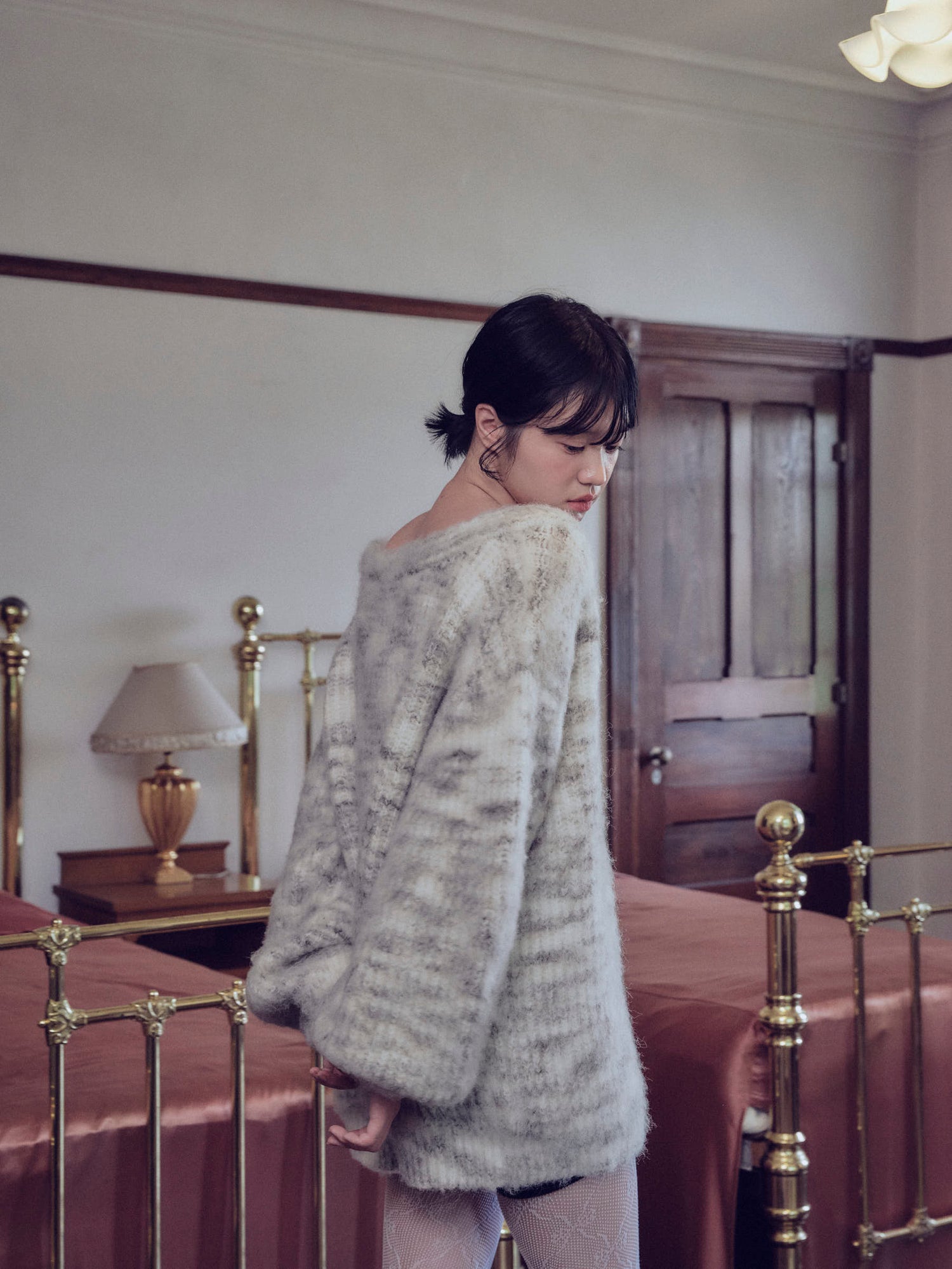 nuance puffy knit