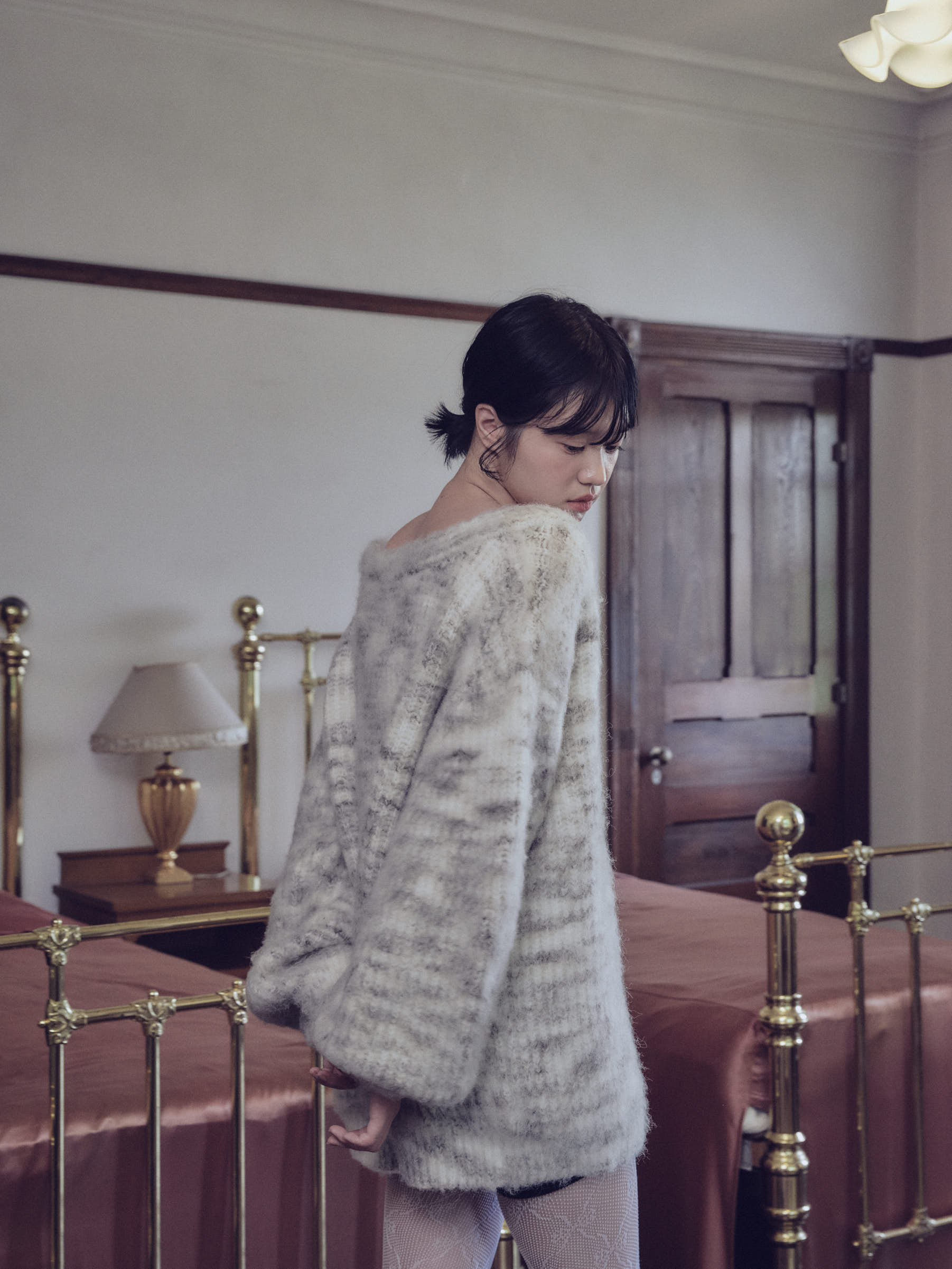 nuance puffy knit