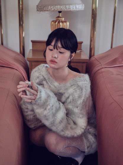 nuance puffy knit