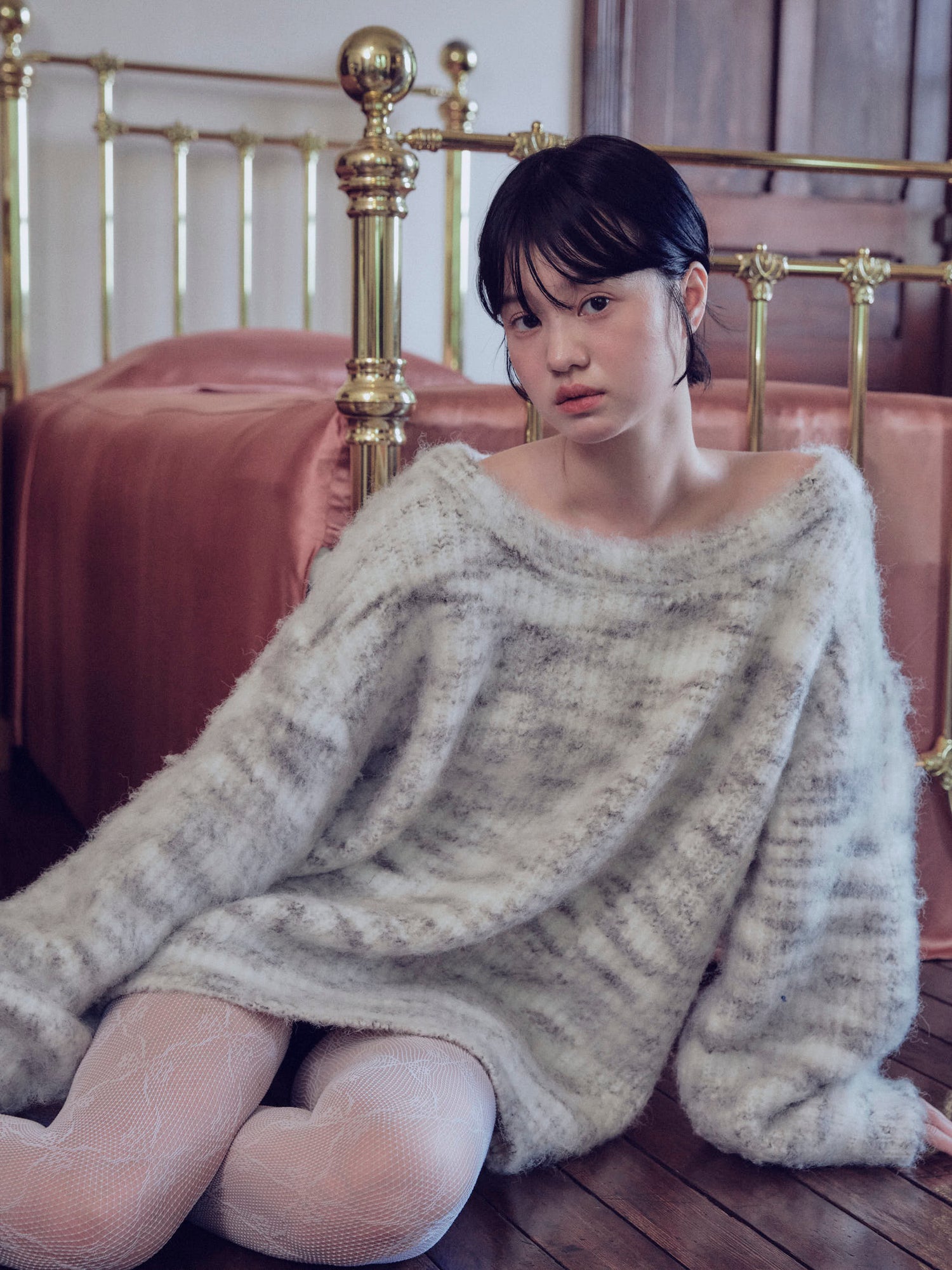 nuance puffy knit