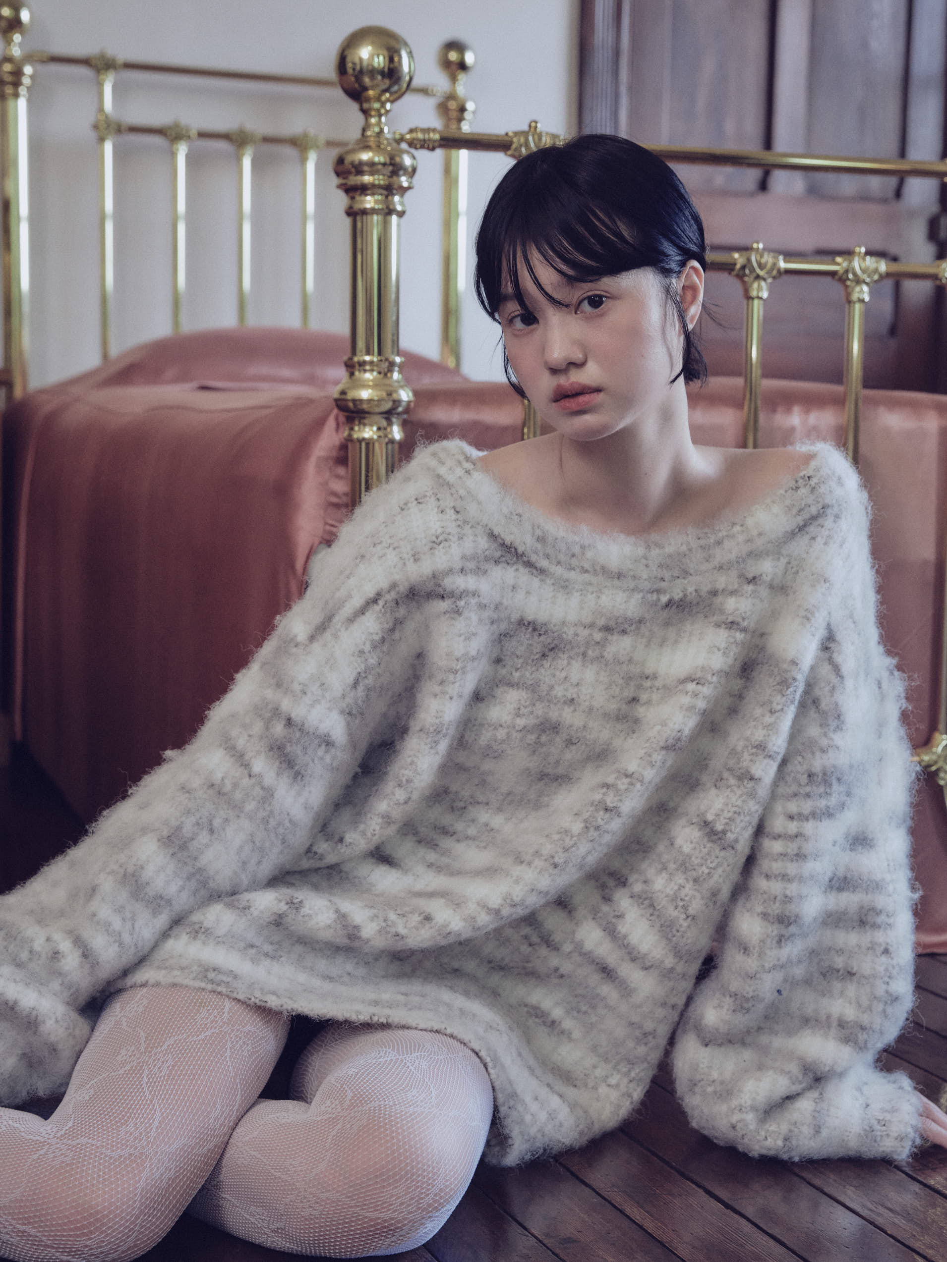 nuance puffy knit