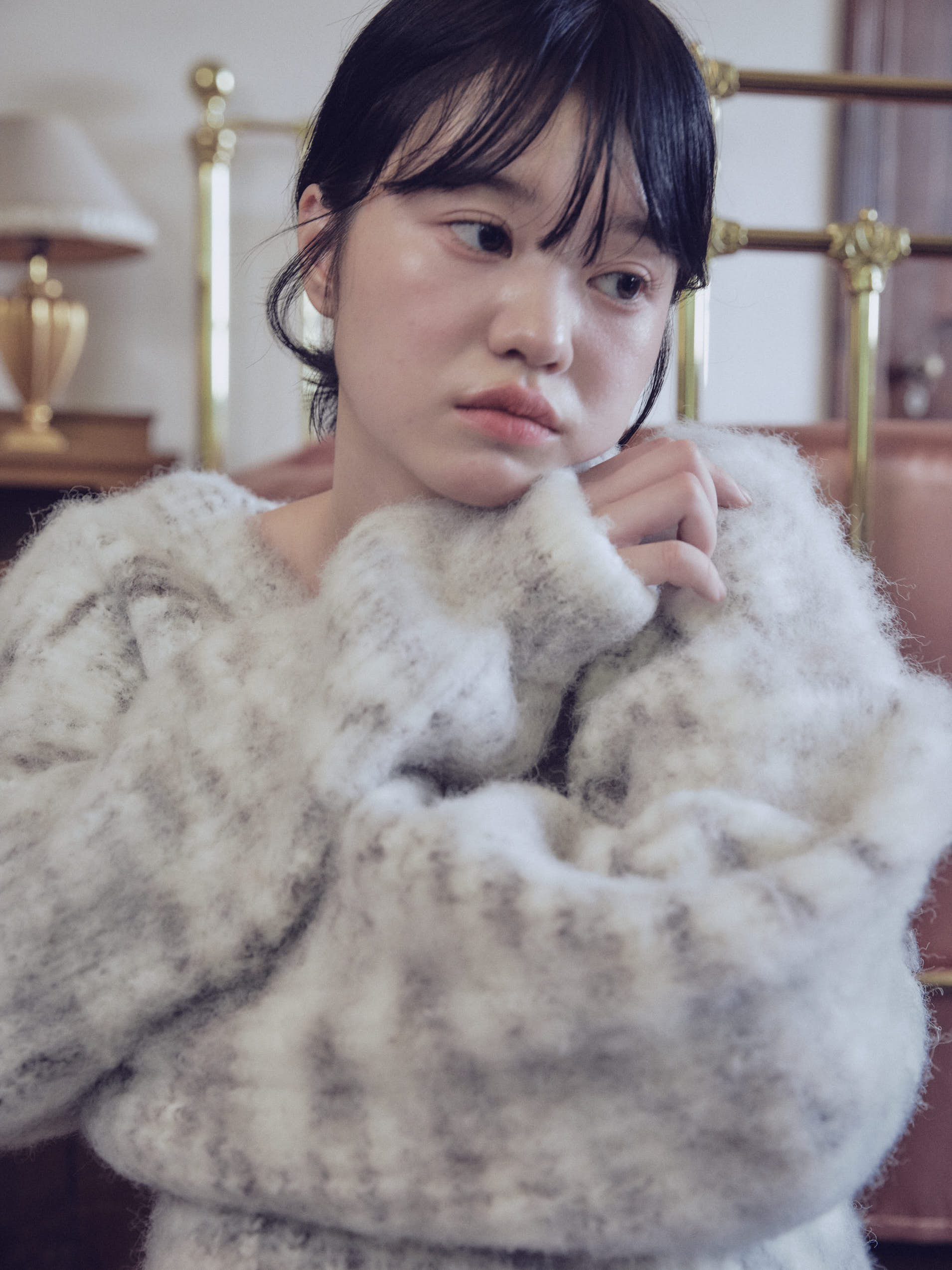 nuance puffy knit