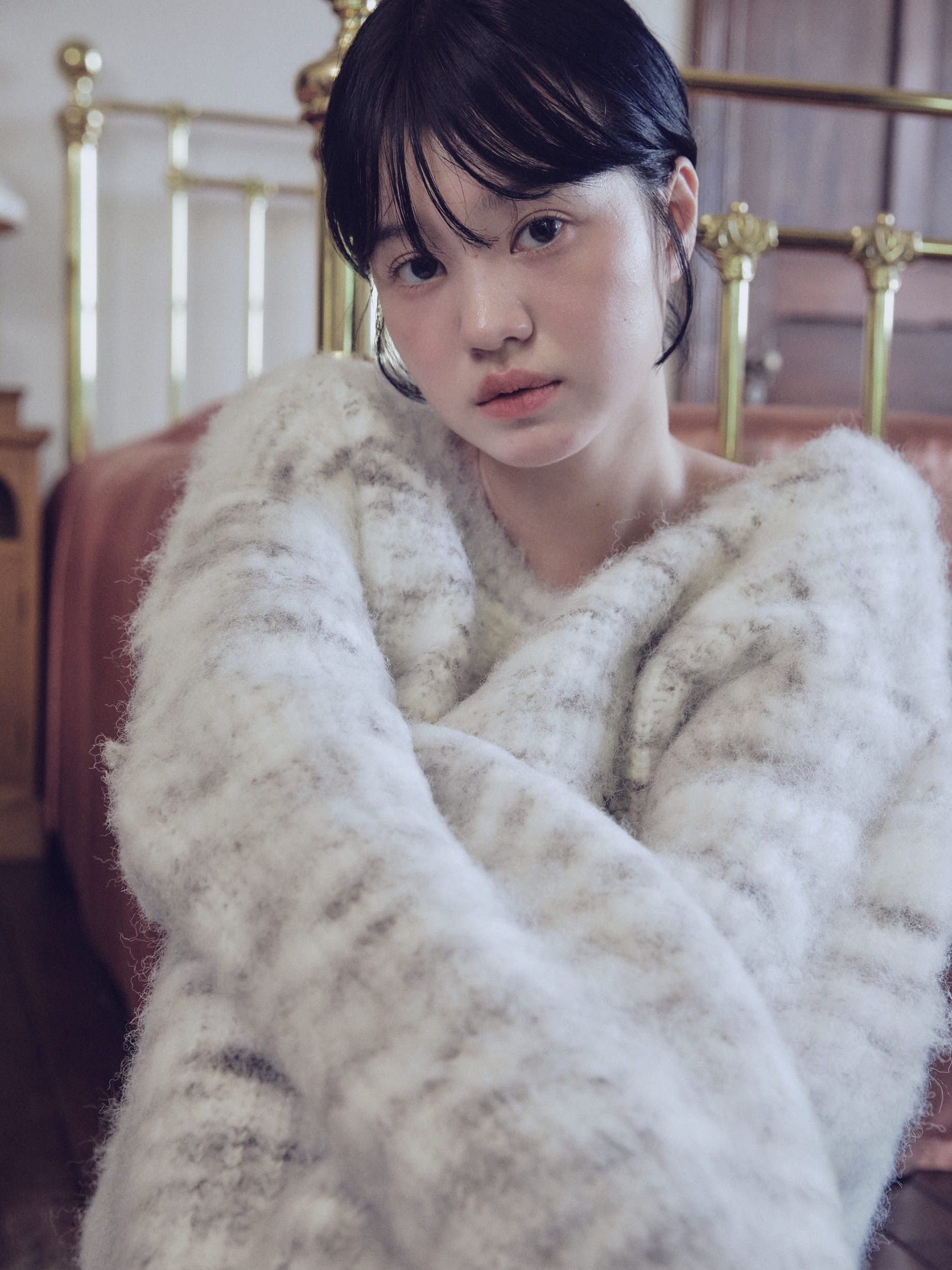 nuance puffy knit