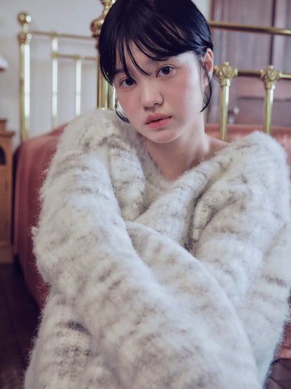 nuance puffy knit