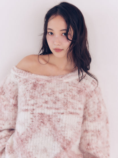 nuance puffy knit