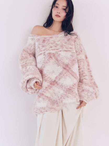 nuance puffy knit