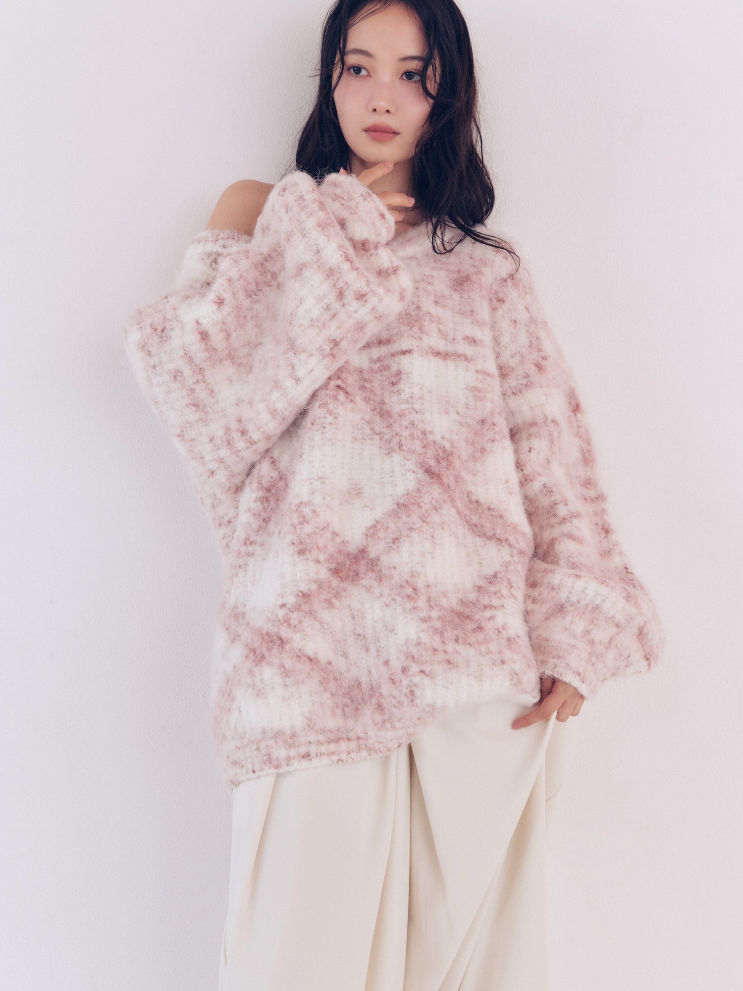 nuance puffy knit