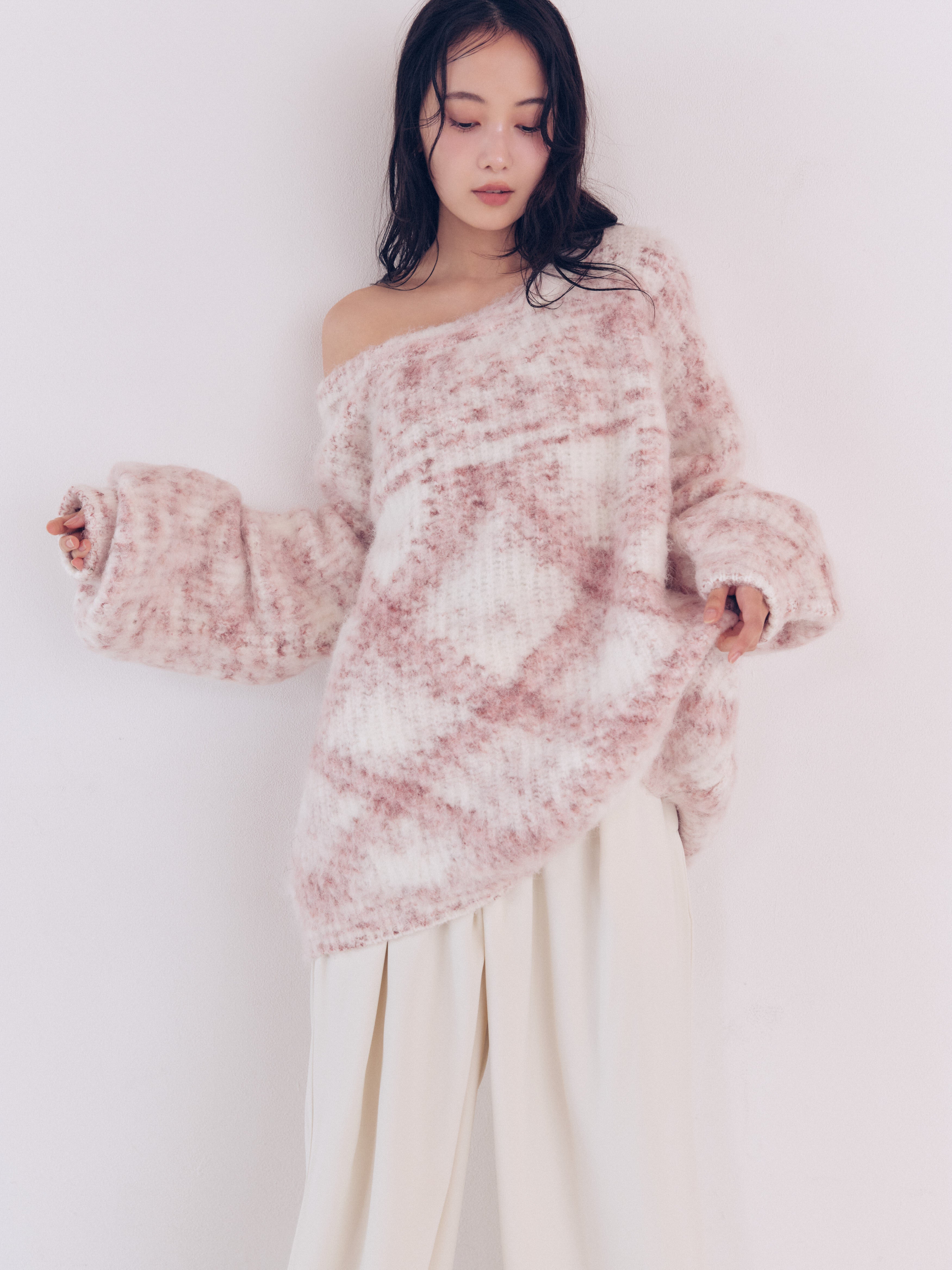 nuance puffy knit