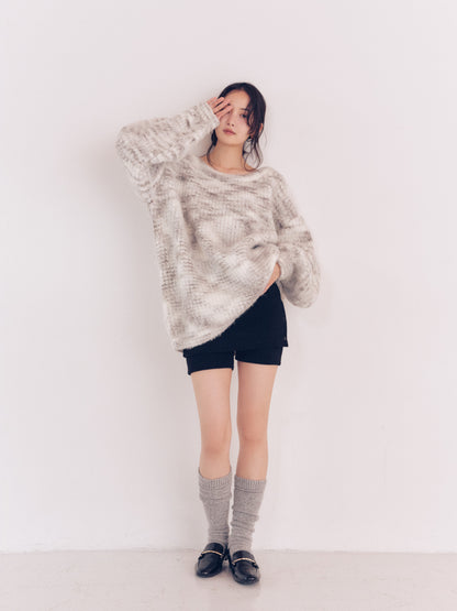 nuance puffy knit