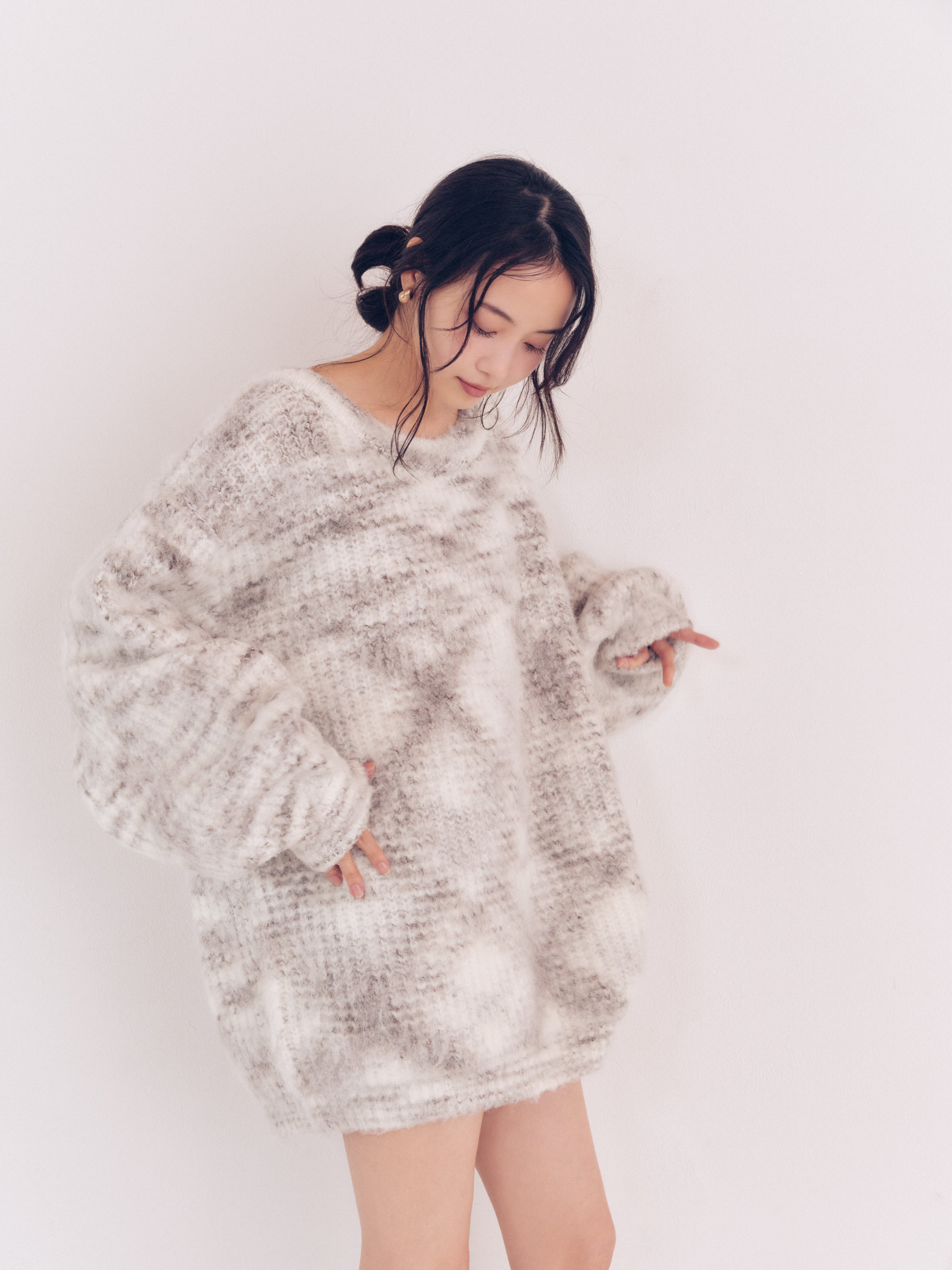 nuance puffy knit