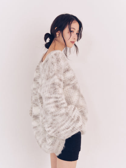 nuance puffy knit