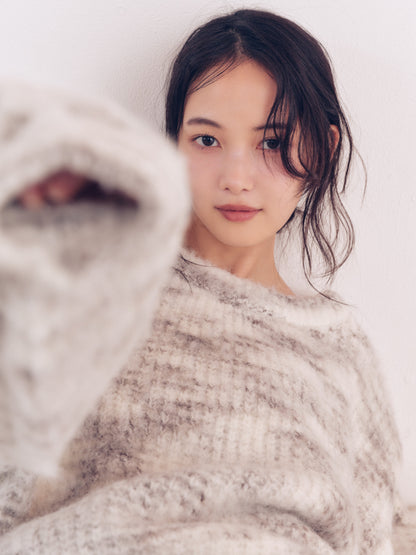 nuance puffy knit