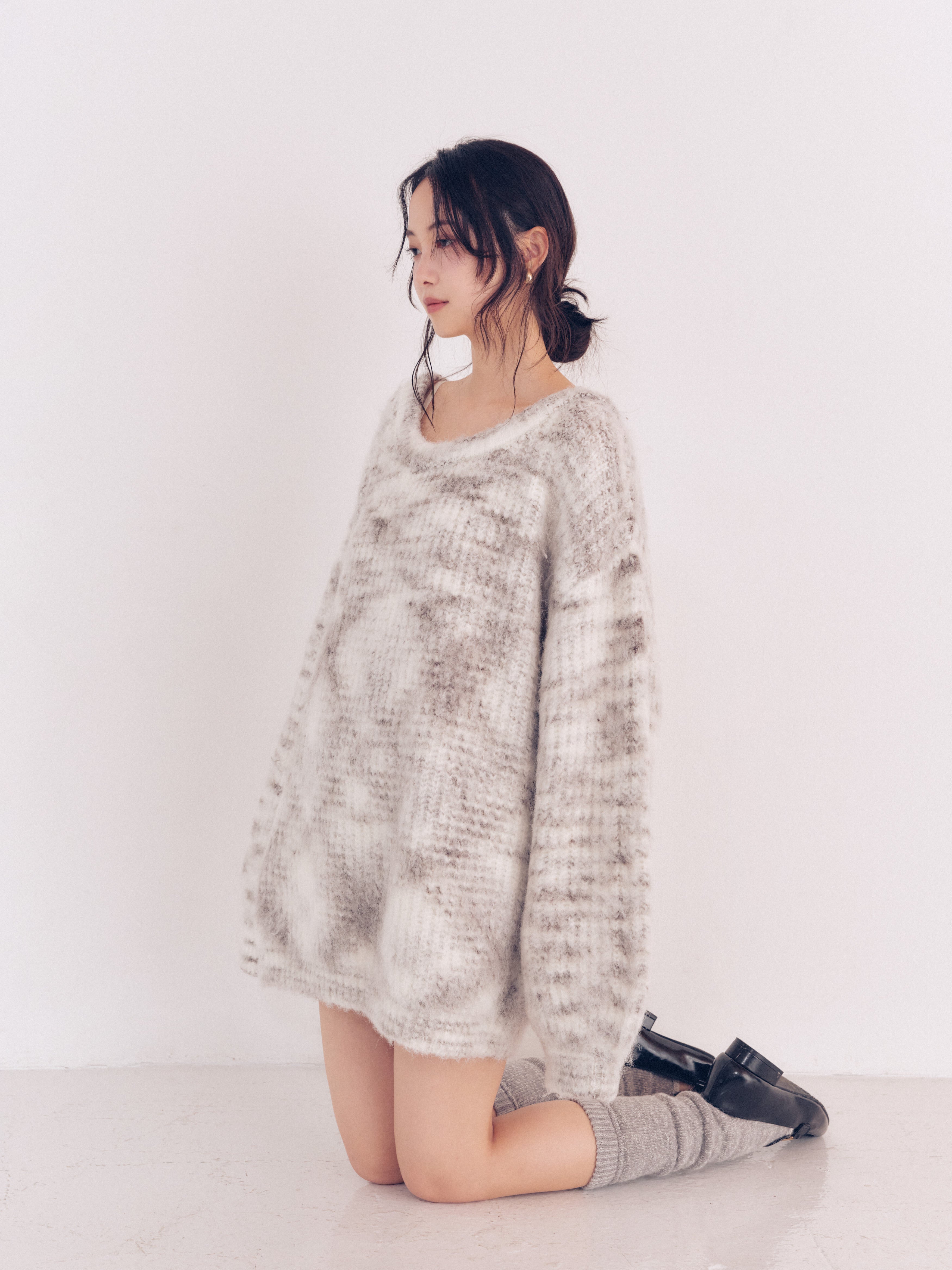 nuance puffy knit