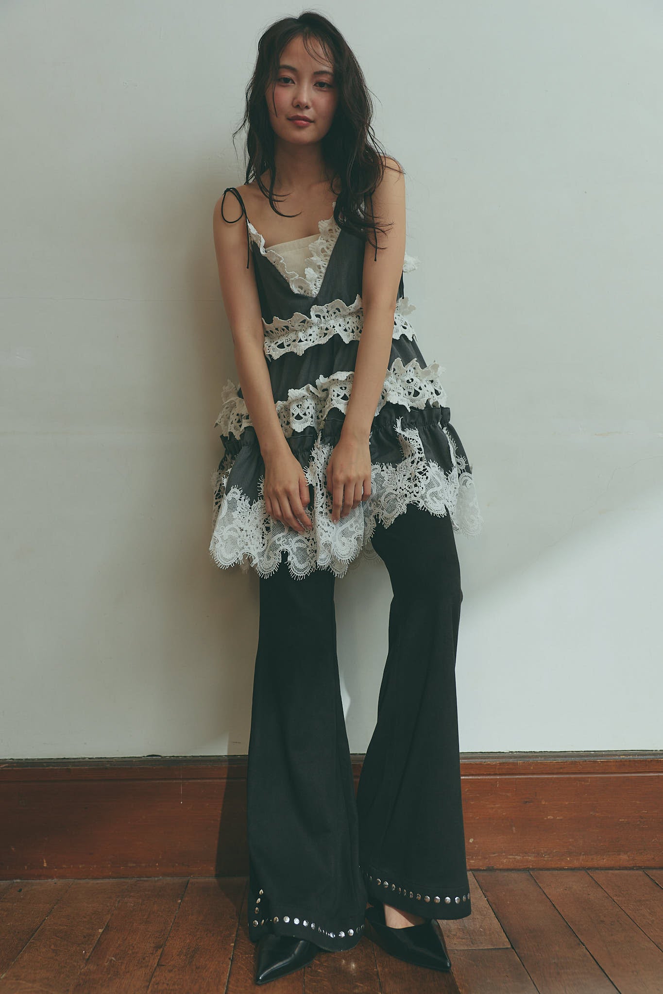 bloom lace cami tunic – andequal