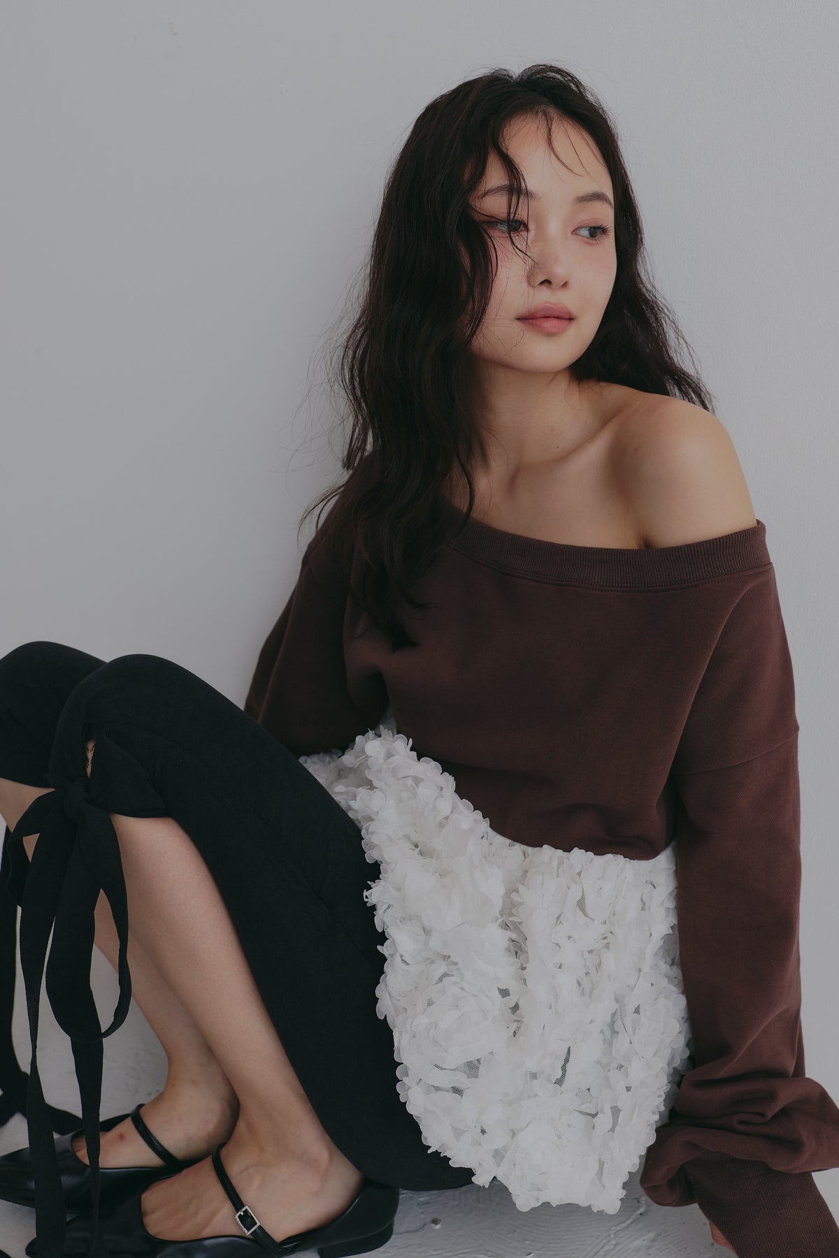 docking peplum sweat