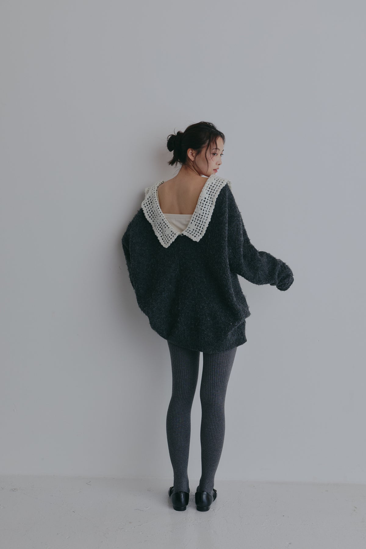 lace sailor knit