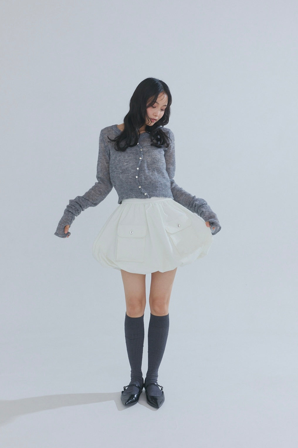 balloon design skirt