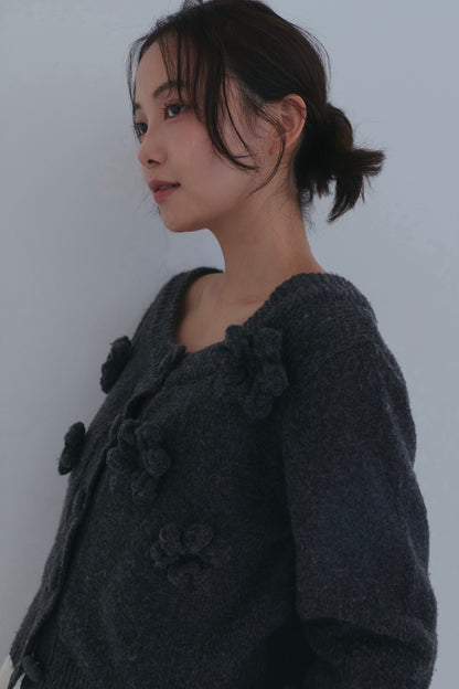 bloom flower cardigan
