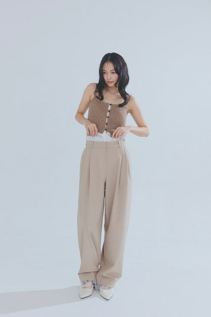 lace docking pants［3月下旬から4月上旬お届け］