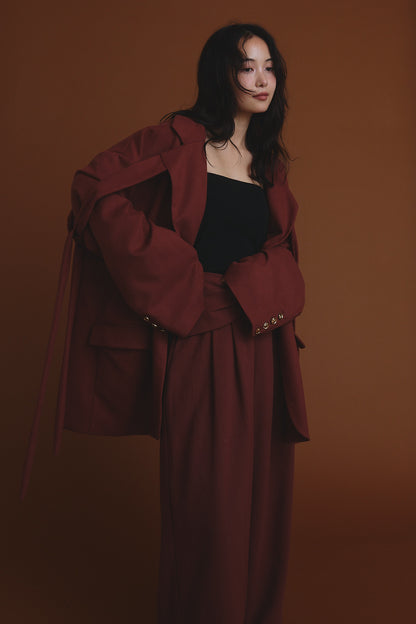ribbon design over jacket