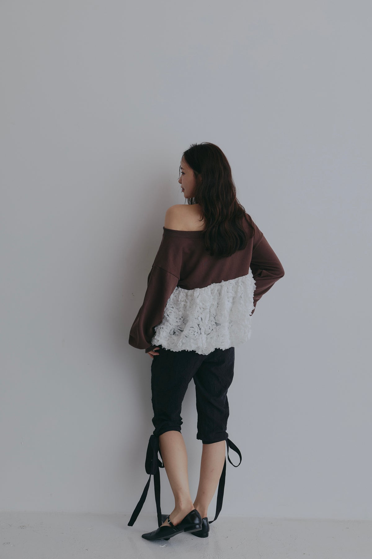 docking peplum sweat